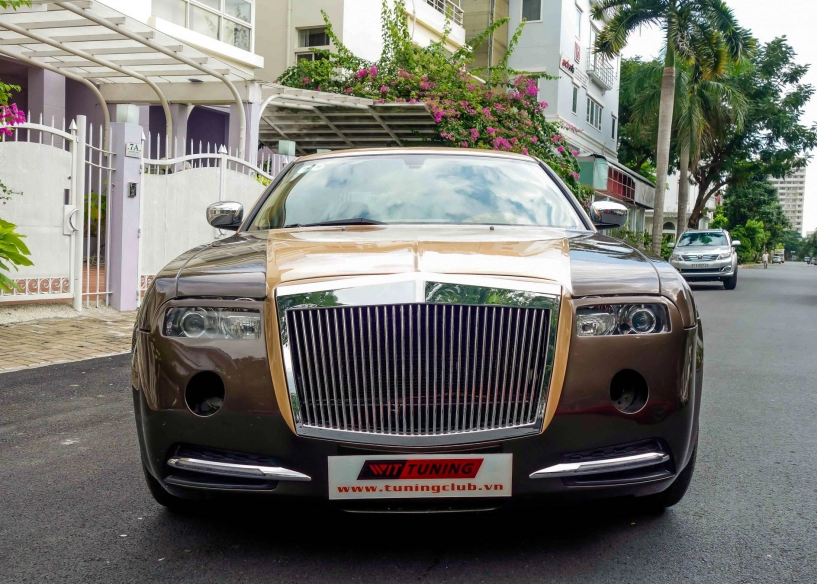 chrysler 300c thành rolls-royce hết 200 triệu của thợ việt