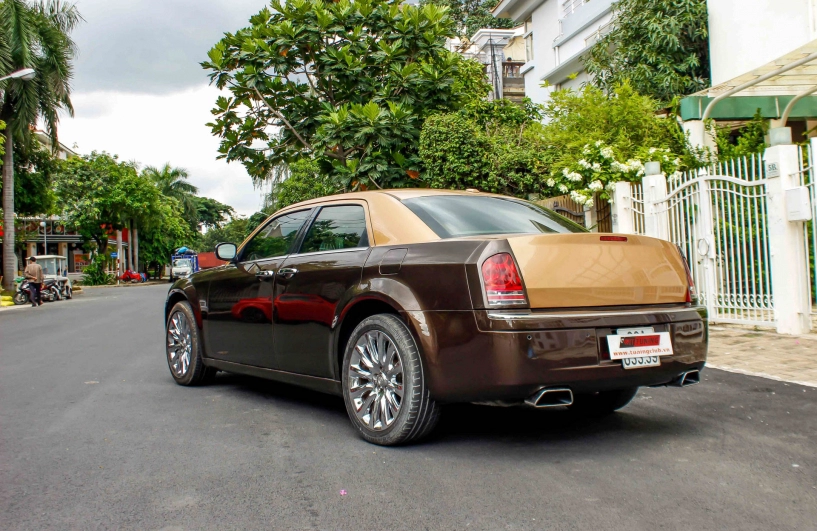 chrysler 300c thành rolls-royce hết 200 triệu của thợ việt