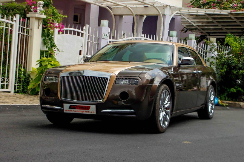 chrysler 300c thành rolls-royce hết 200 triệu của thợ việt