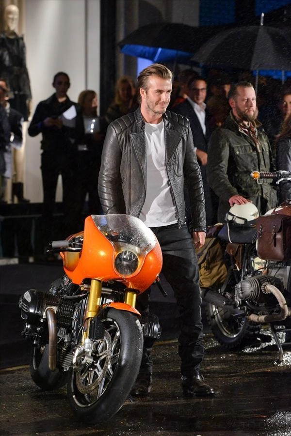 David Beckham nam tinh voi phong cach biker manh me