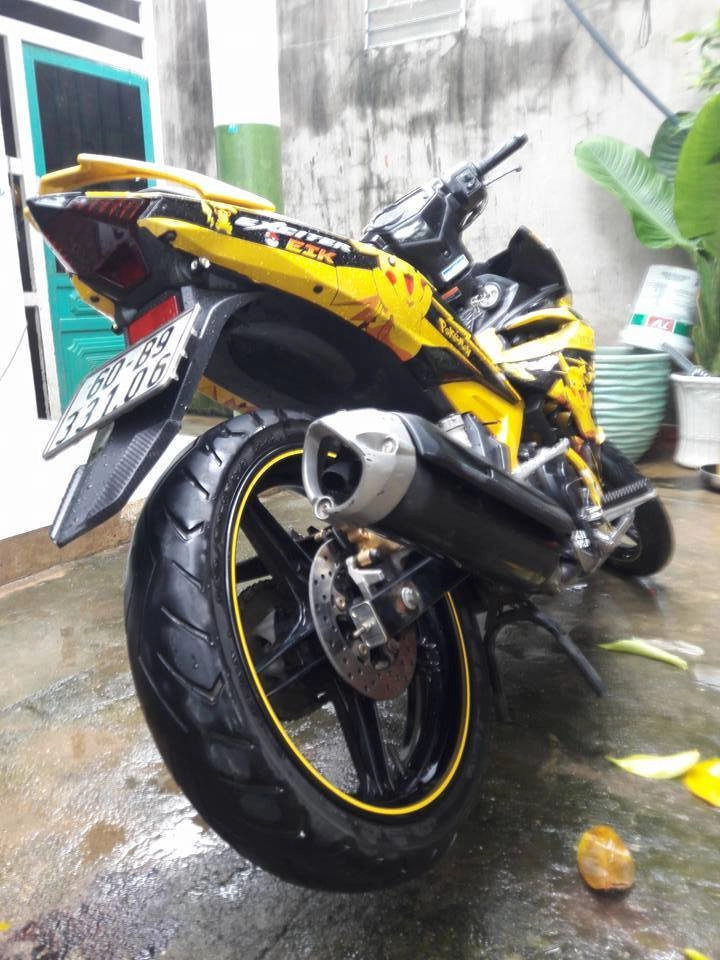 Ngắm exciter 150 dễ thương với phong cách pikachu