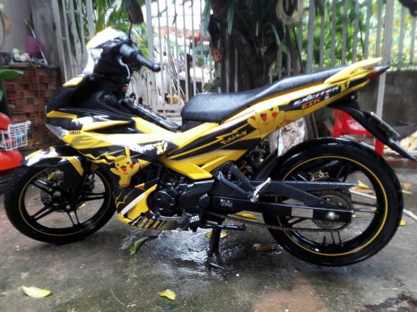 Ngắm exciter 150 dễ thương với phong cách pikachu