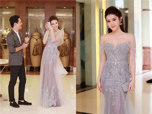 Thu thảo kỳ duyên song hậu đọ sắc với váy áo thanh lịch