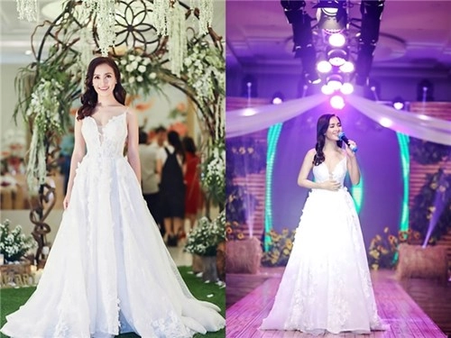 Thu thảo kỳ duyên song hậu đọ sắc với váy áo thanh lịch