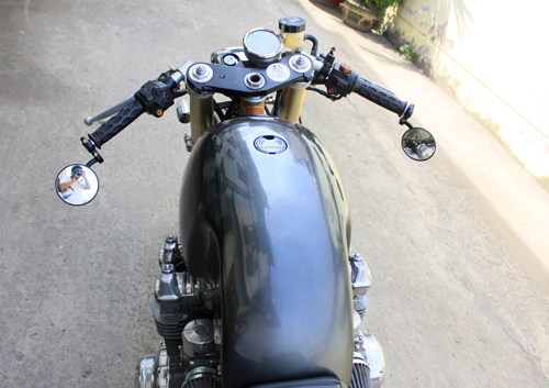 Hình anh honda cb750 phong cách cafe racer