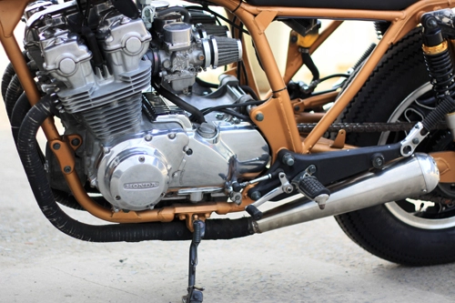 Hình anh honda cb750 phong cách cafe racer