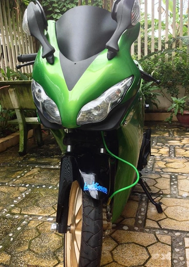 Yamaha nouvo độ áo cbr1000rr của sinh viên nha trang