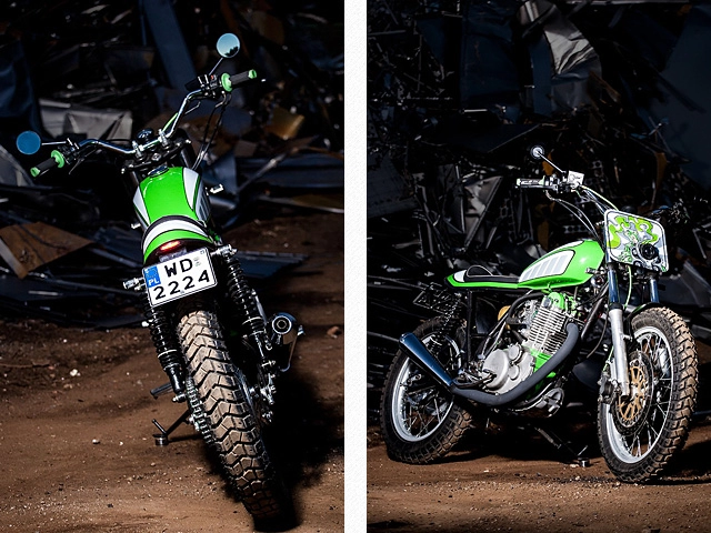 83 yamaha sr500 the phong cách flat tracker