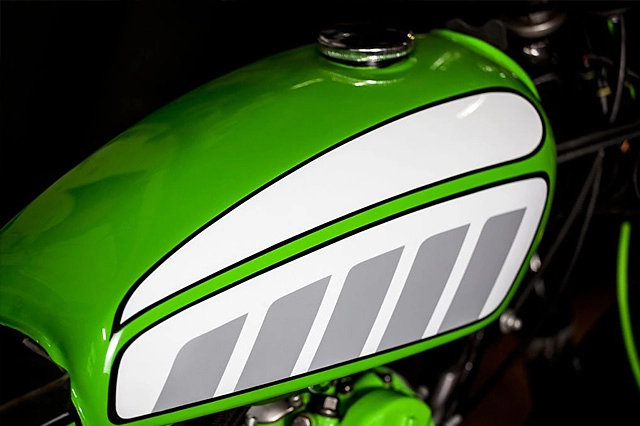 83 yamaha sr500 the phong cách flat tracker