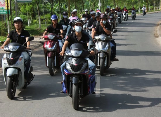 Honda sh lại tụ họp tại biên hòa