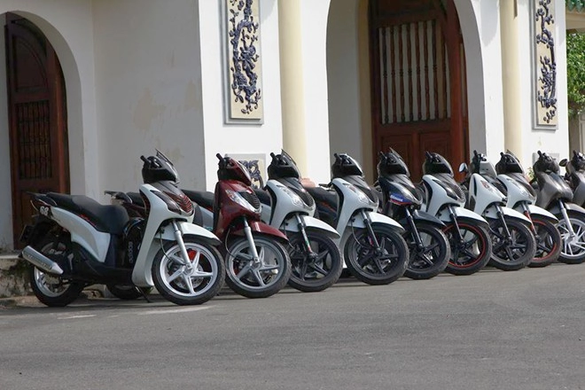 Honda sh lại tụ họp tại biên hòa