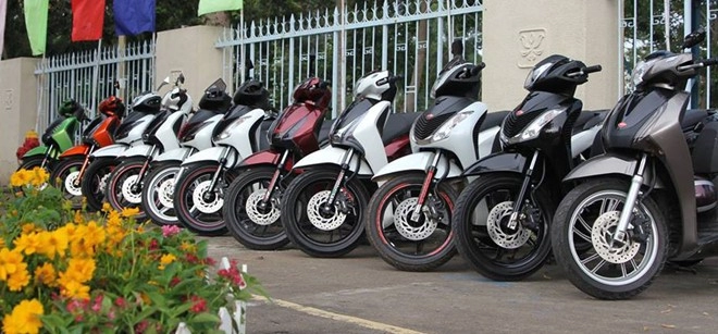 Honda sh lại tụ họp tại biên hòa