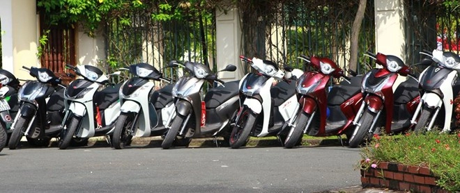 Honda sh lại tụ họp tại biên hòa
