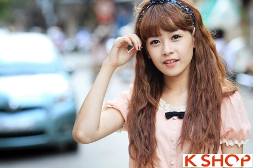 10 kiểu tóc đẹp xinh xắn của hot girl việt