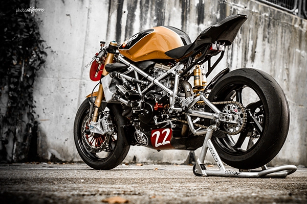 Ngắm ducati 1198 độ phong cách cafe racer cực độc