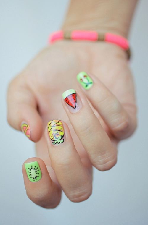 Những mẫu nail mát lạnh giúp bạn giải nhiệt những ngày nóng