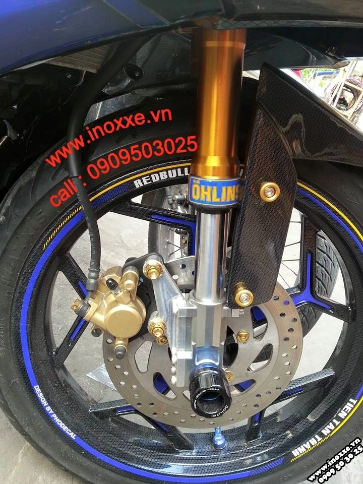 Phuộc trước upside down exciter 150