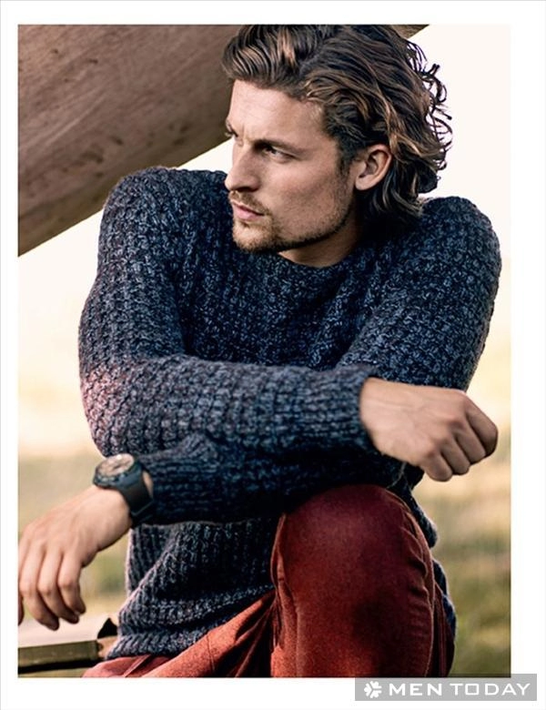 Quý ông phong trần và nam tính trên tạp chí vogue hombre