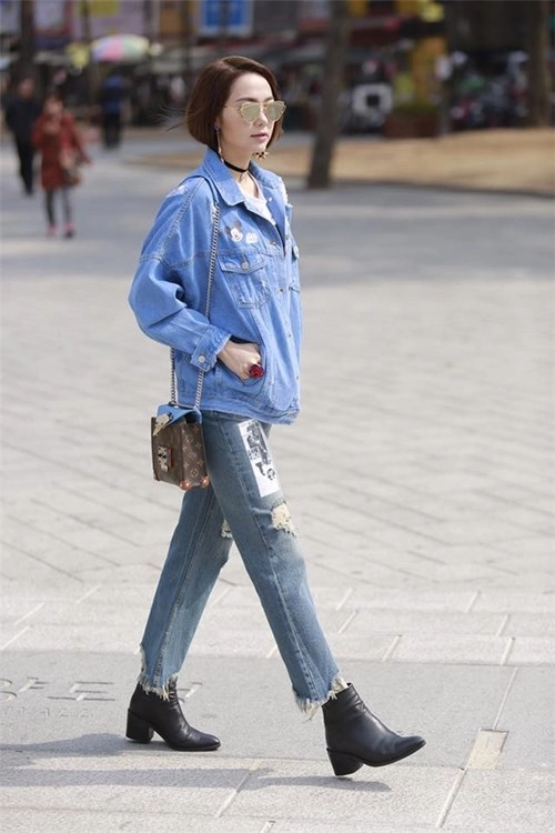 Denim xu hướng sẽ khiến con gái đứng ngồi không yên hè này