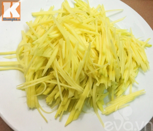 Gỏi xoài xanh mực khô ngon mê