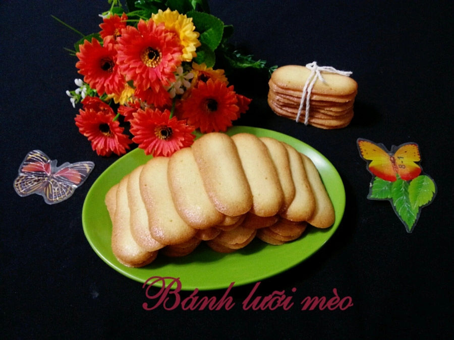 Hướng dẫn nấu món bánh lưỡi mèo thơm ngon tặng mẹ - mn25825