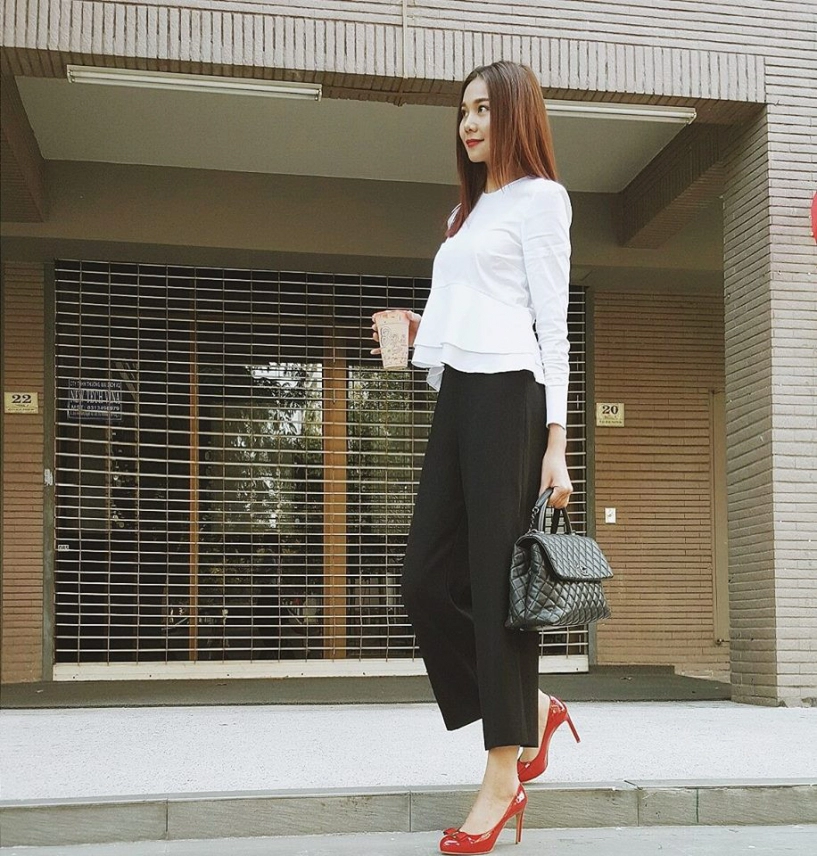 Áo pepluma bí kíp khoe dáng chuẩn của sao việt