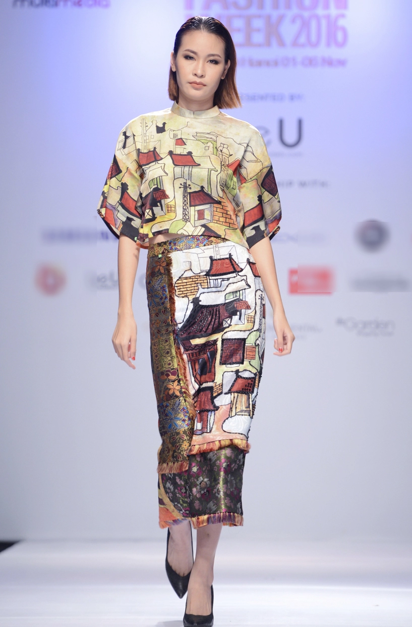 Dàn mẫu next top model khoe sắc trên sàn diễn hà nội