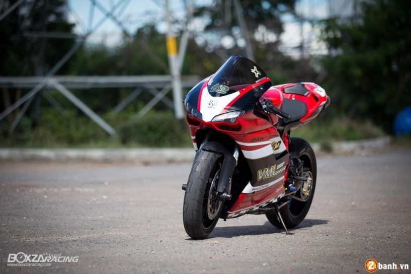 Ducati 848 evo độ cá tính với phong cách xe đua
