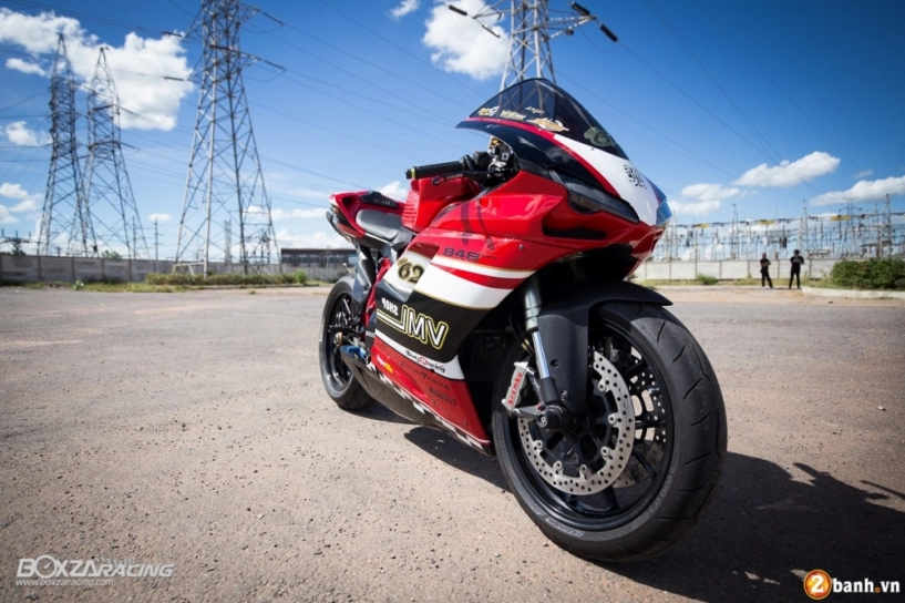 Ducati 848 evo độ cá tính với phong cách xe đua