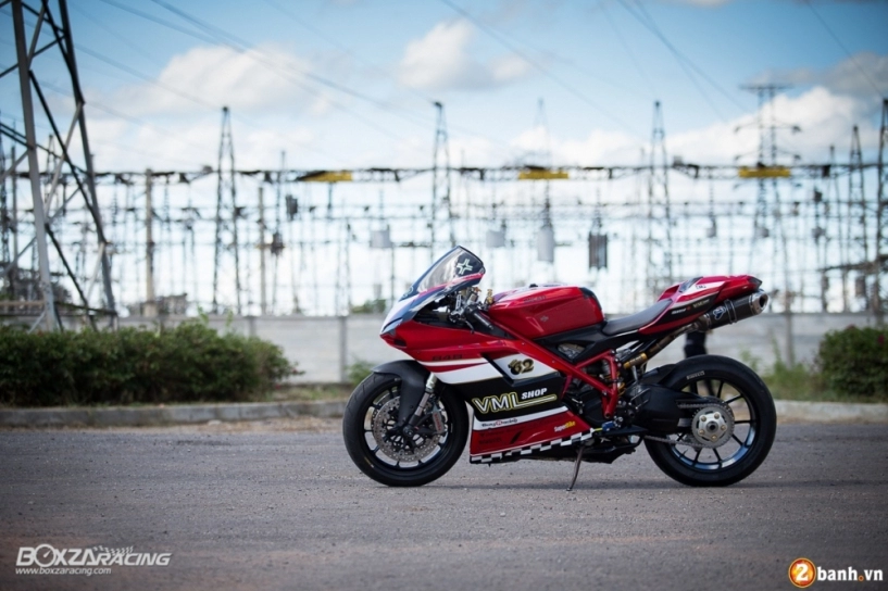 Ducati 848 evo độ cá tính với phong cách xe đua
