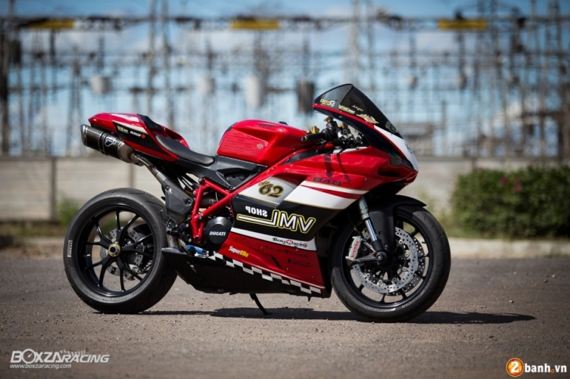 Ducati 848 evo độ cá tính với phong cách xe đua