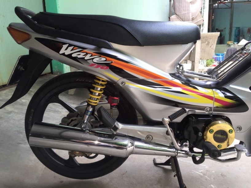 Hình ảnh honda wave độ kiểng nhẹ nhàng phong cách