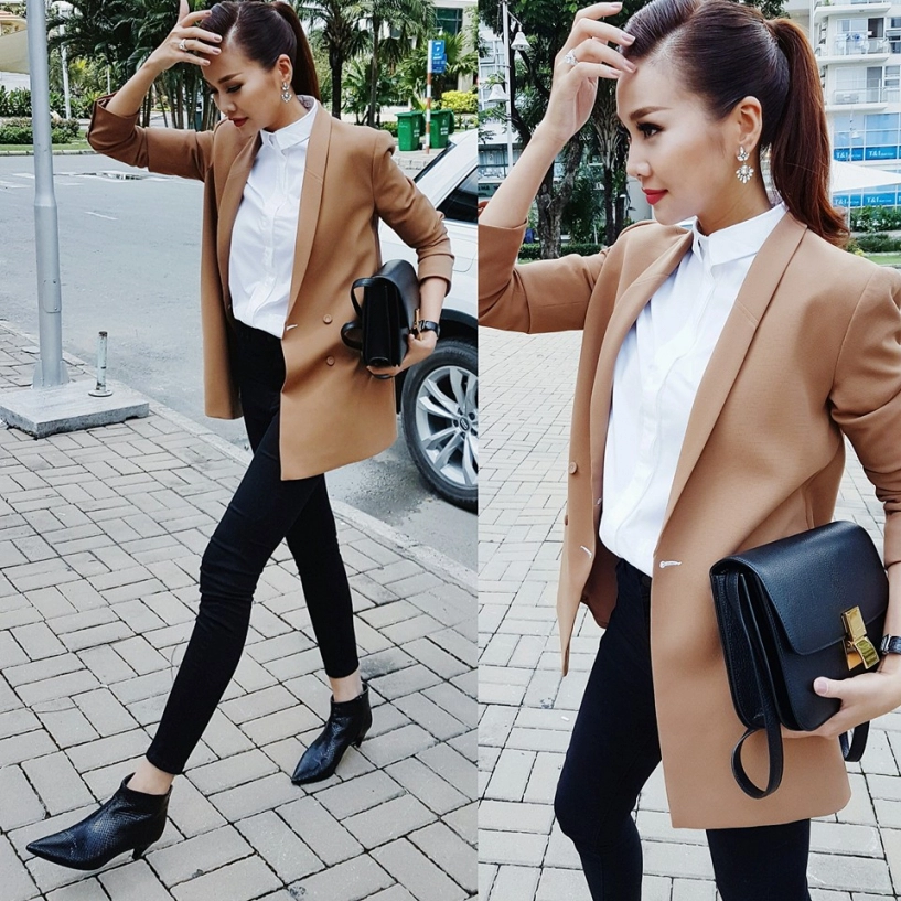 Tông màu nào được sao việt yêu thích nhất mùa thu