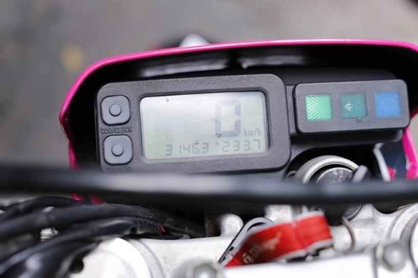 Kawasaki klx 250 độ pô akrapovic