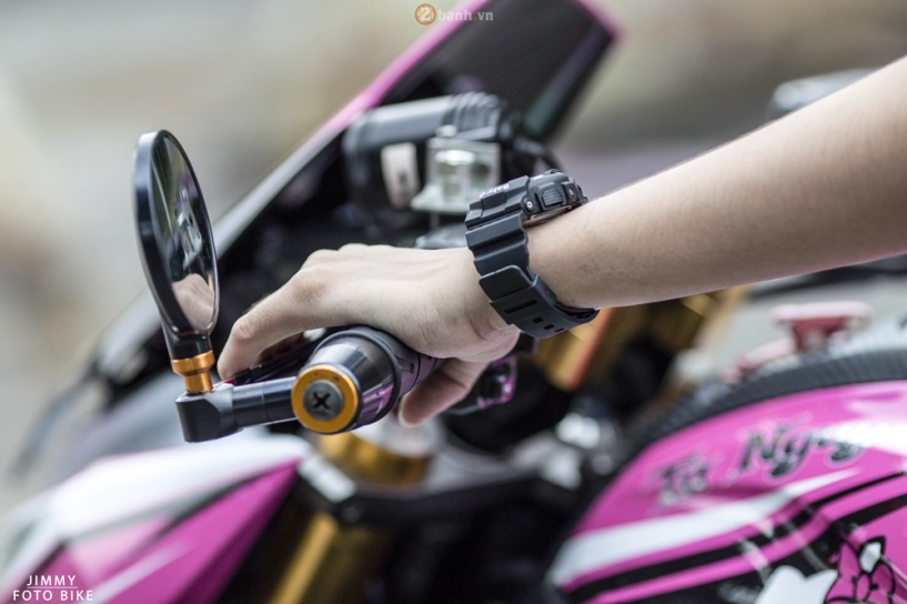 Kawasaki z800 hello kitty siêu dễ thương của teen girl sài thành