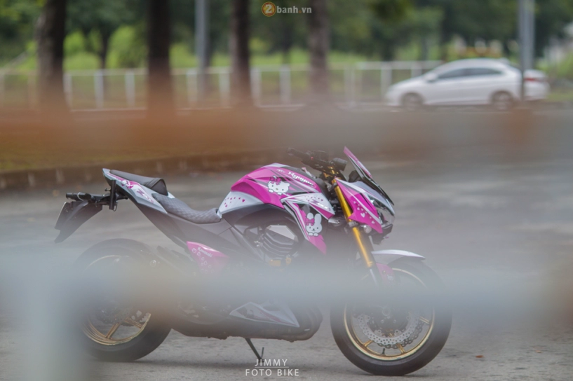 Kawasaki z800 hello kitty siêu dễ thương của teen girl sài thành