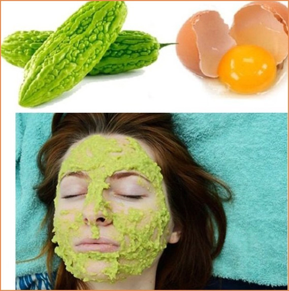 Da mịn sáng trắng sạch mụn nhờ mướp đắng