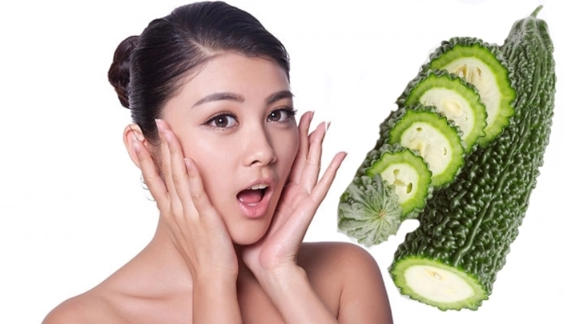 Da mịn sáng trắng sạch mụn nhờ mướp đắng