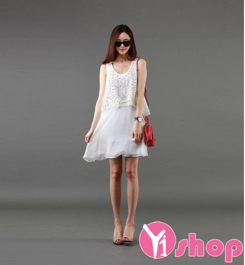 5 kiểu váy đầm suông cho cô nãng mũm mĩm