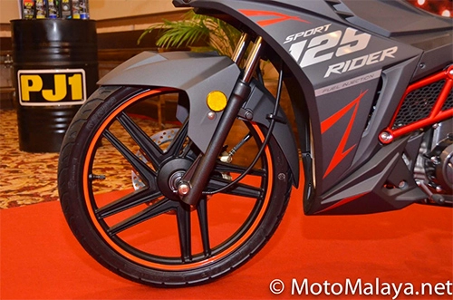 Cận cảnh chi tiết sym sport rider 125i vừa được ra mắt