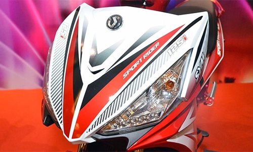 Cận cảnh chi tiết sym sport rider 125i vừa được ra mắt