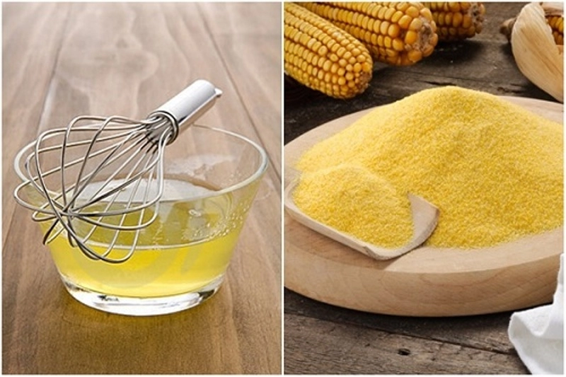 Da trắng như sứ mịn như nhung chỉ nhờ bột ngô