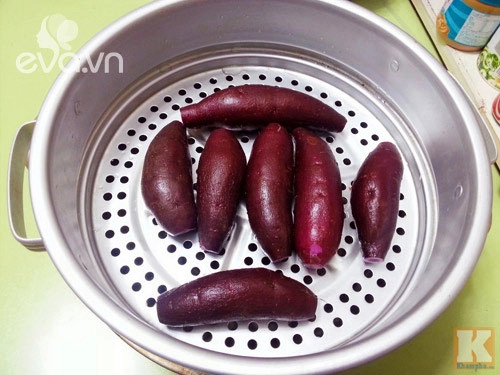 Hướng dẫn làm bánh trung thu khoai lang tím vừa ngon lại đẹp mắt