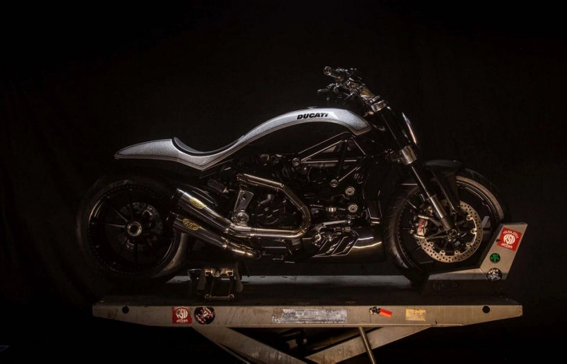 Vẻ đẹp tuyệt vời của ducati xdiavel trong bản độ từ roland sands design