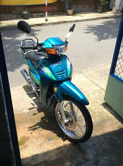 Wave 110 xanh ngọc dọn nhẹ vừa đủ đẹp
