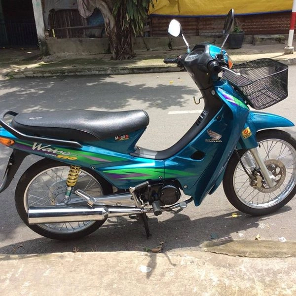 Wave 110 xanh ngọc dọn nhẹ vừa đủ đẹp