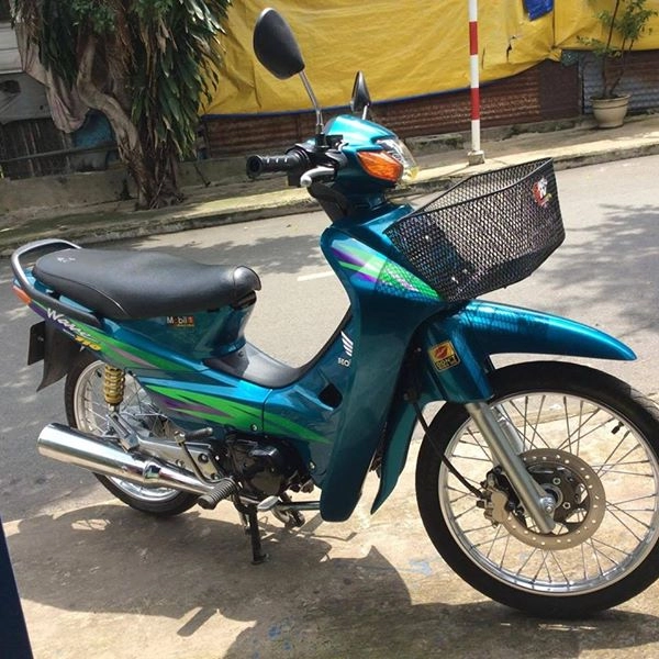 Wave 110 xanh ngọc dọn nhẹ vừa đủ đẹp