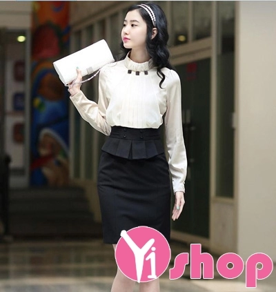 Áo sơ mi nữ dài tay cho nàng cò hương duyên dáng