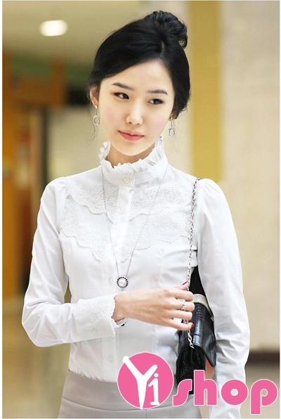 Áo sơ mi nữ dài tay cho nàng cò hương duyên dáng