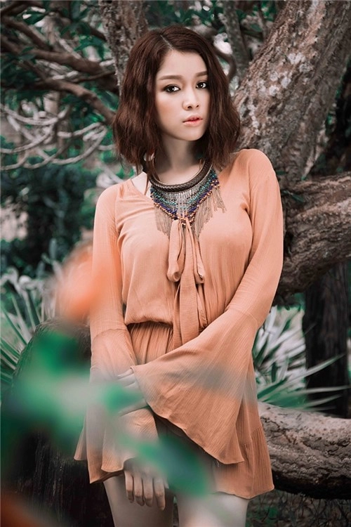 Hoa khôi trương tùng lan cá tính phong cách bohemian style